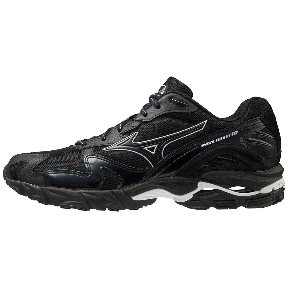 Scarpe Da Ginnastica Mizuno Wave Rider 10 Kuro Uomo - Nere - 40518-IVSF